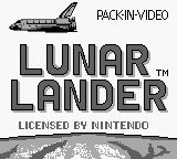 Lunar Lander (Japan) Title Screen